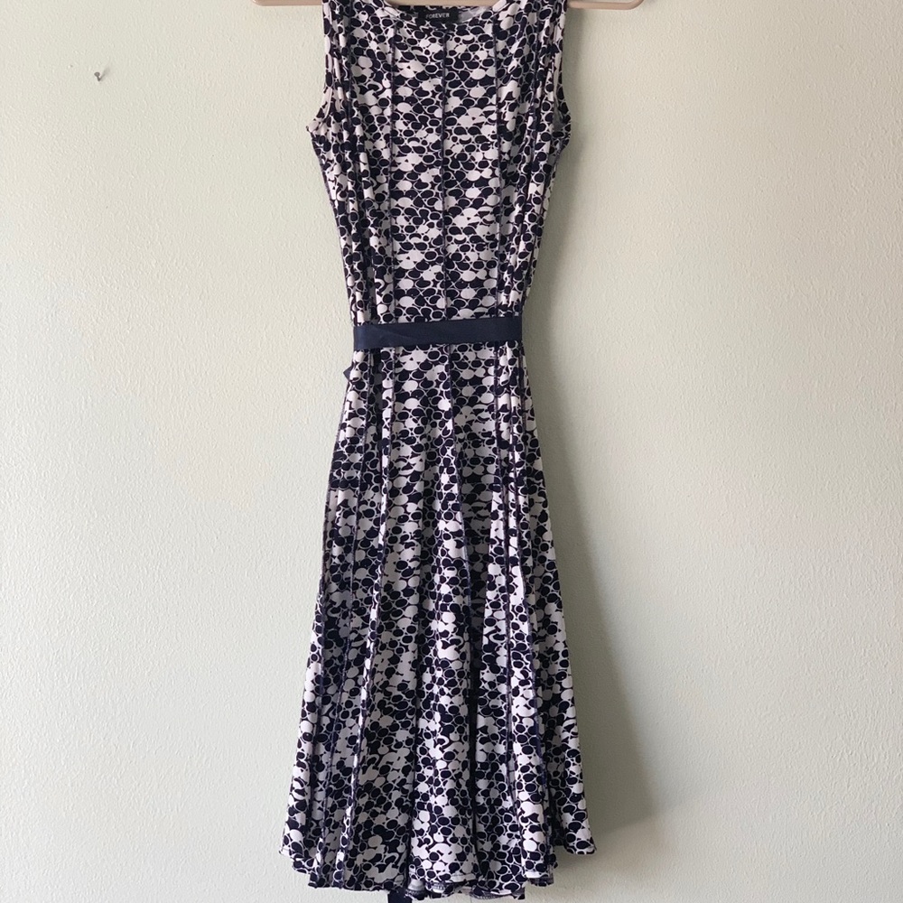 Women’s navy and white Dress